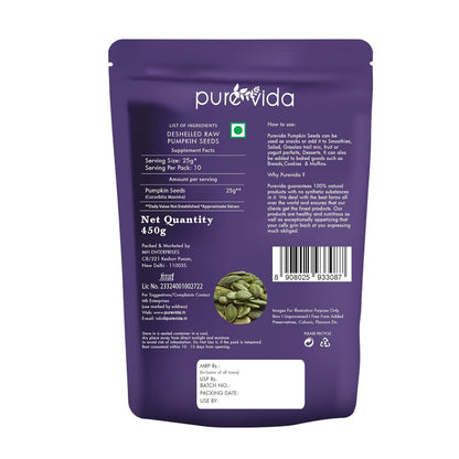 Purevida Pumpkin Seeds