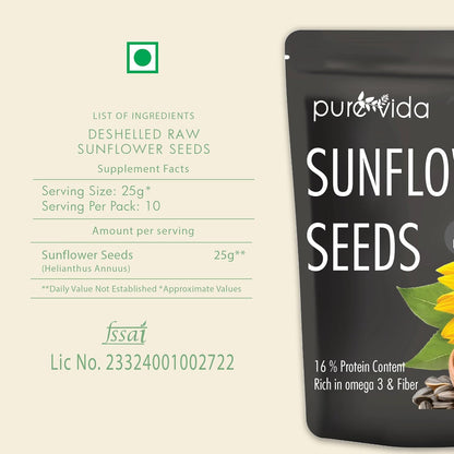 Purevida Sunflower Seeds