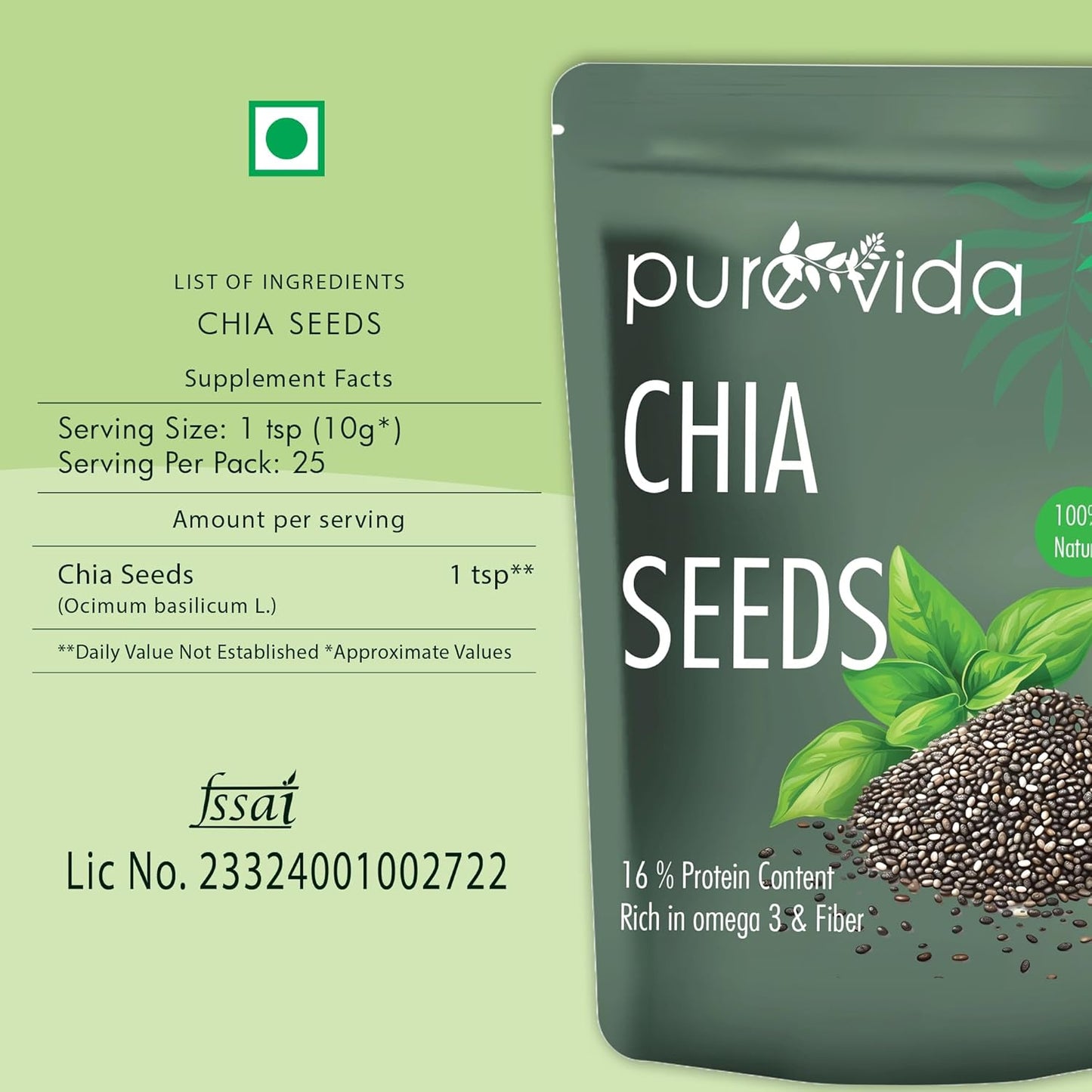 Purevida Chia Seeds