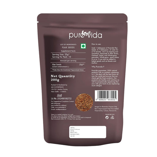 Purevida Flax Seeds