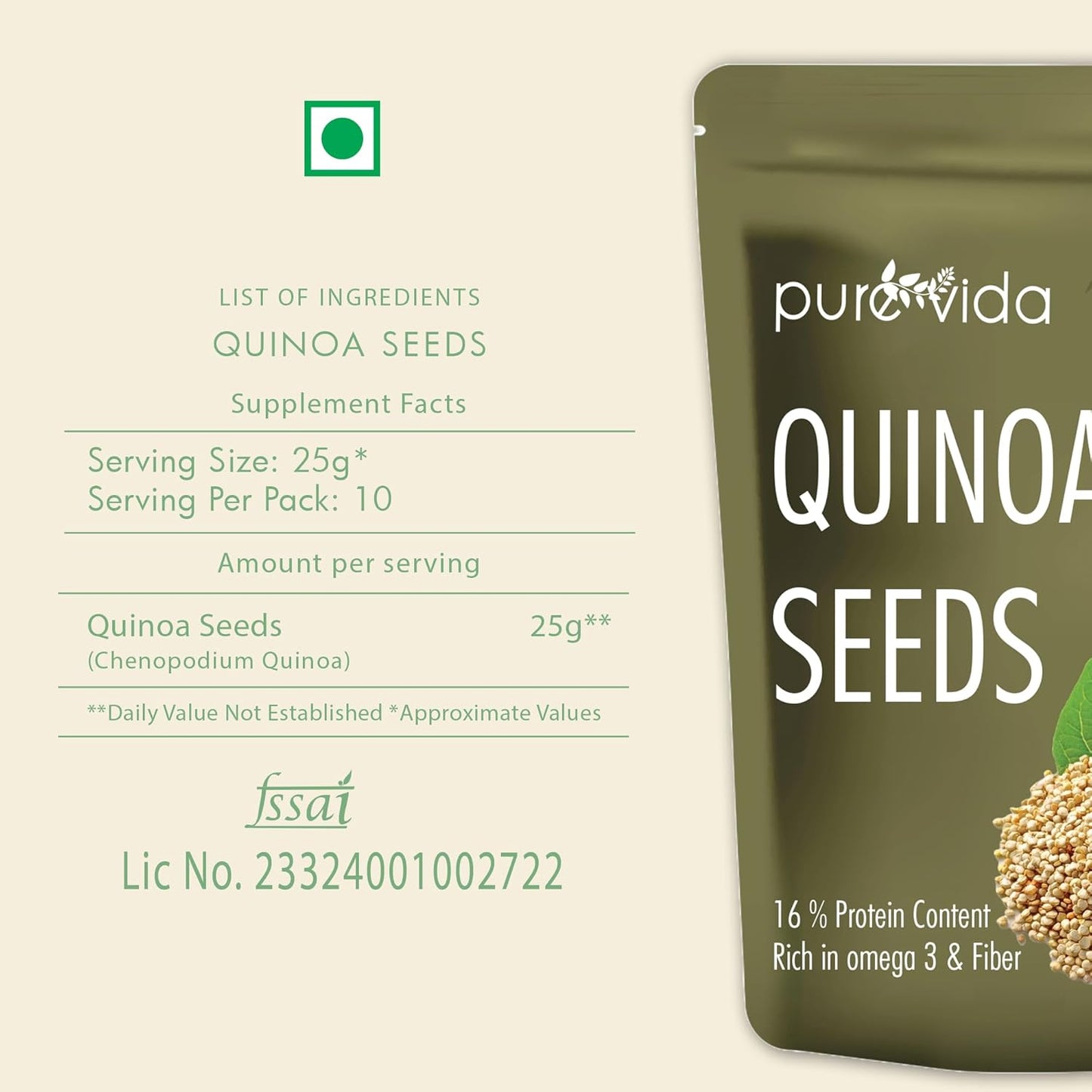 Purevida Quinoa Seeds
