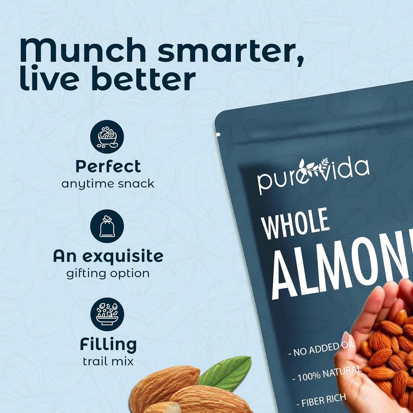 Purevida California Almonds