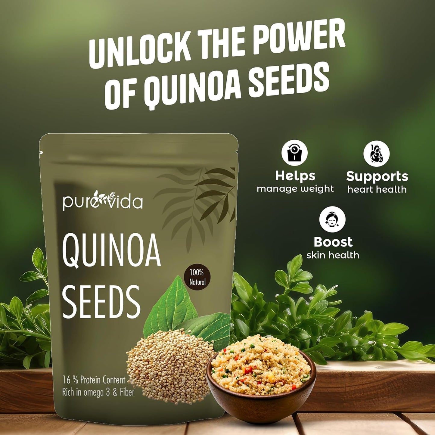 Purevida Quinoa Seeds