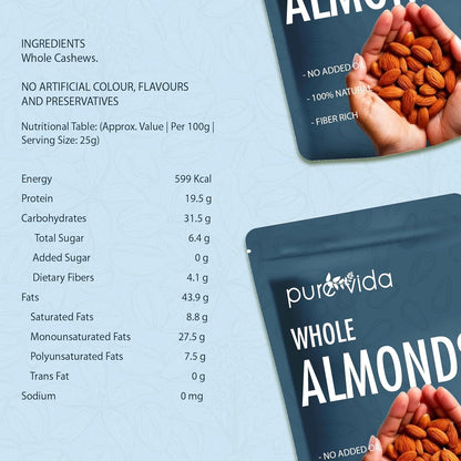 Purevida California Almonds